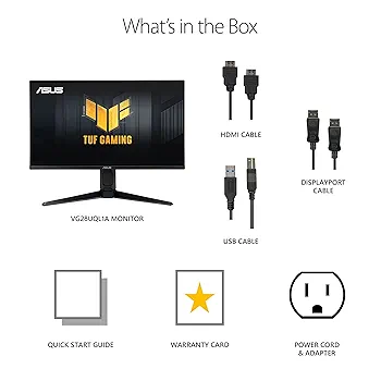 Amazon.com: ASUS TUF Gaming 28” 4K 144HZ DSC HDMI 2.1